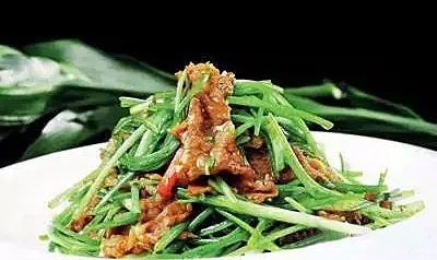 【家常菜】香蔥茜欖炒肥牛