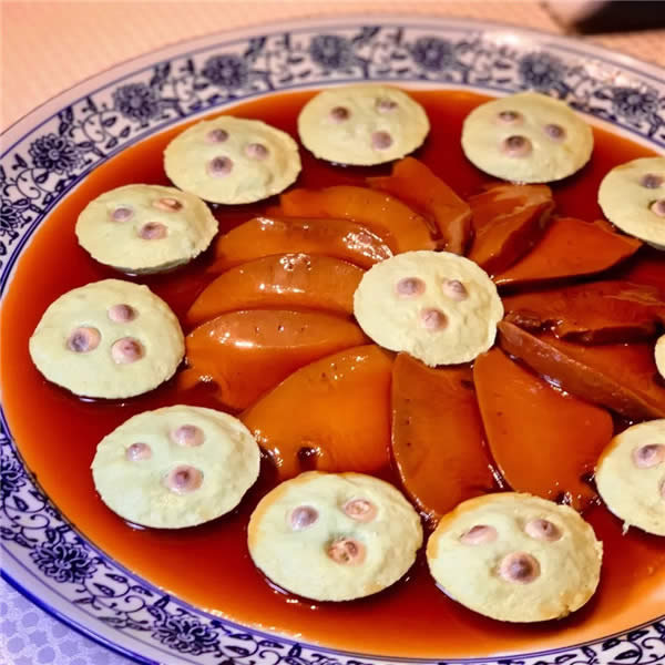 【川菜】蓮蓬鮑脯