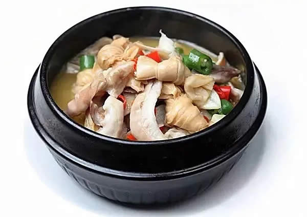 【家常菜】豆筋豬肚煲