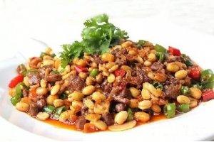 黃豆炒牛肉