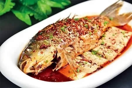 【家常菜】油潑鹵魚