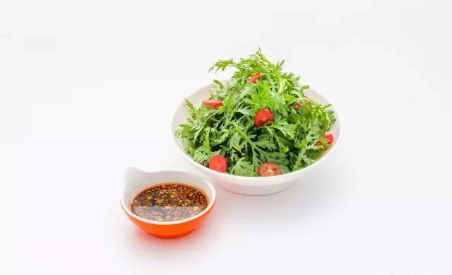 【涼菜】撈汁茼蒿尖