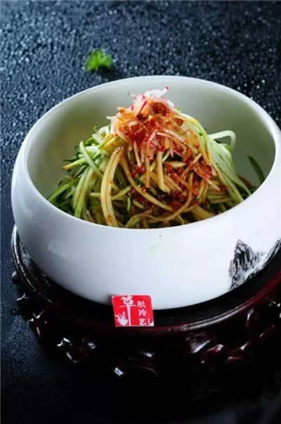 【涼菜】油醋水瓜絲