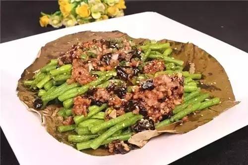 【粵菜】欖角肉菘蒸豆角