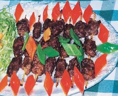 【創(chuàng)新菜】串香牛肉