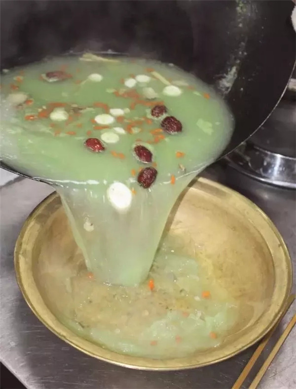 【創(chuàng)新菜】絲瓜汁手汆羊肉