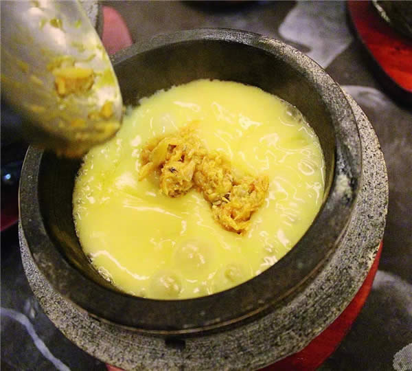 【創(chuàng)新菜】蟹黃拆燴魚頭（3位量）