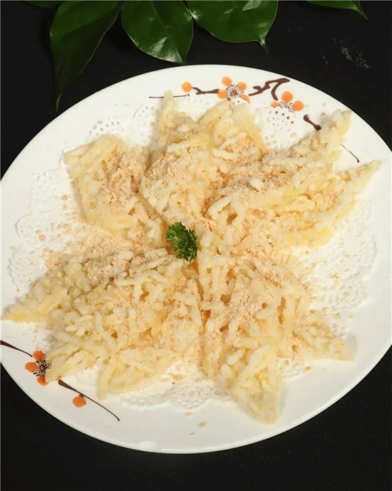 【酒樓菜】花生蘋果烙