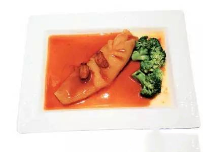 【創(chuàng)新菜】蒜子花膠筒