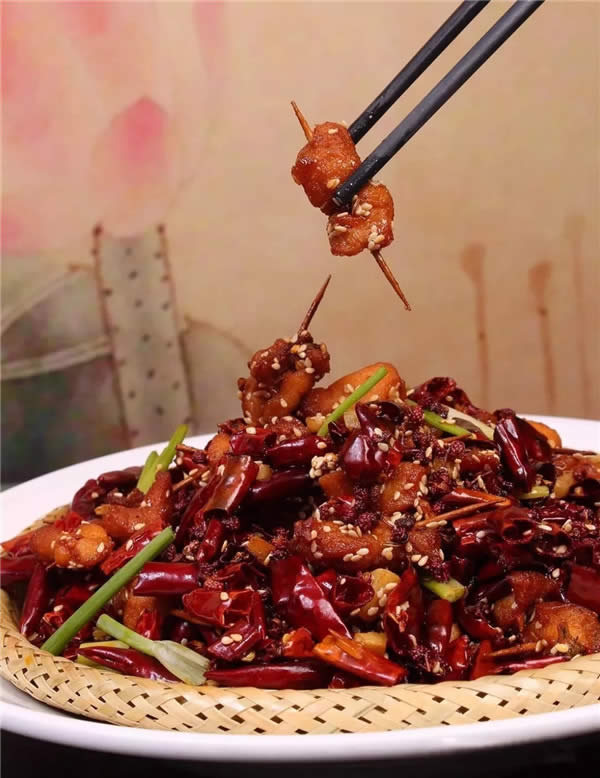 【川菜】辣子牙簽肉