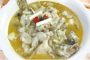 野菌半湯桂魚