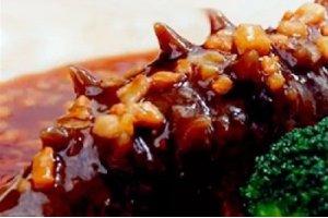 鮑汁肉末燒海參
