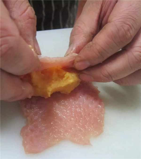 【創新菜】釀餡里脊卷（圖解）