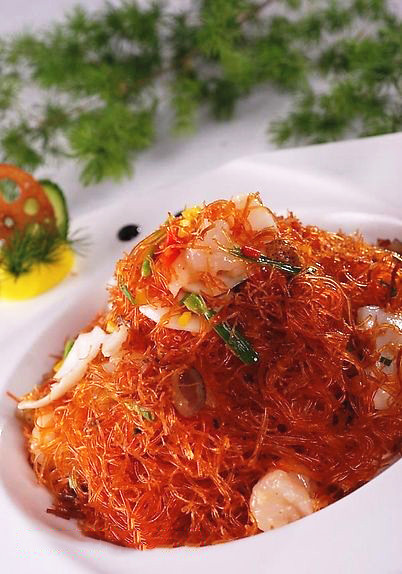 【創新菜】海皇干撈粉絲煲