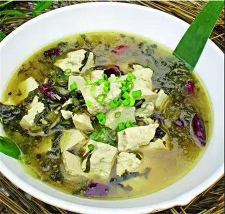 【農家菜】雪菜手掰豆腐
