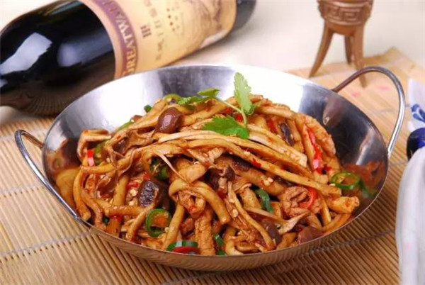 【川菜】干鍋茶樹(shù)菇.jpg