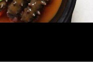 蘿卜油土豬肉燜遼參