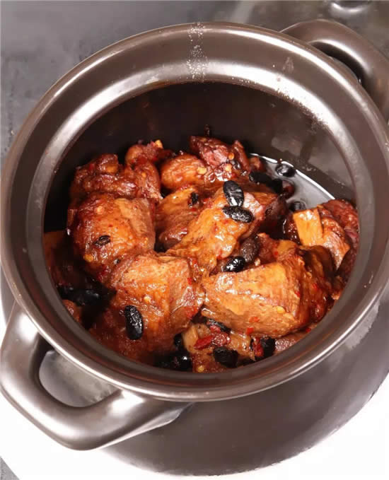 【快手菜】干豆角蒸土肉