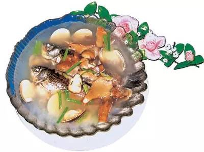 【創新菜】河鯽文蛤山珍湯