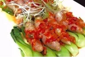 剁椒蒸帶餡魚鰾