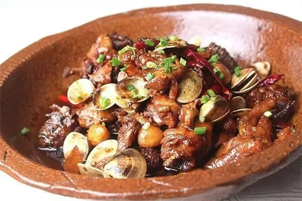 【熱賣菜】文蛤燒麻雞