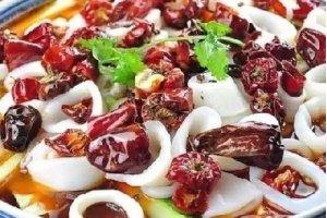 老椒秘醬爆鮮魷