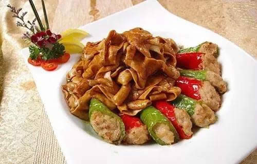 【創新菜】豉油皇鵝腸相虎皮釀尖椒