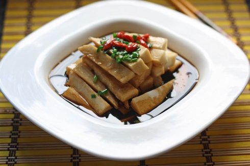 蔥油醬汁馬蹄筍