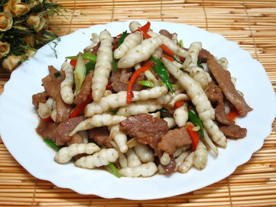 蟲(chóng)草參炒肉片的做法