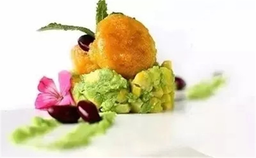 【酒樓菜】翡翠豆泥焗澳洲帶子
