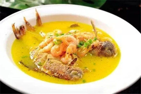 【家常菜】河蝦煮鯧魚