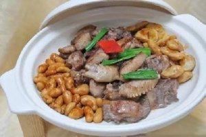 菱角雞子燜青頭鴨