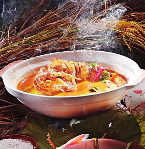 【創新菜】濃湯文火稻草魚