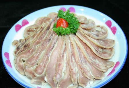 【創新菜】蒜香羊頭片