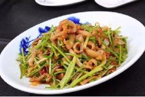 家常炒蜇皮