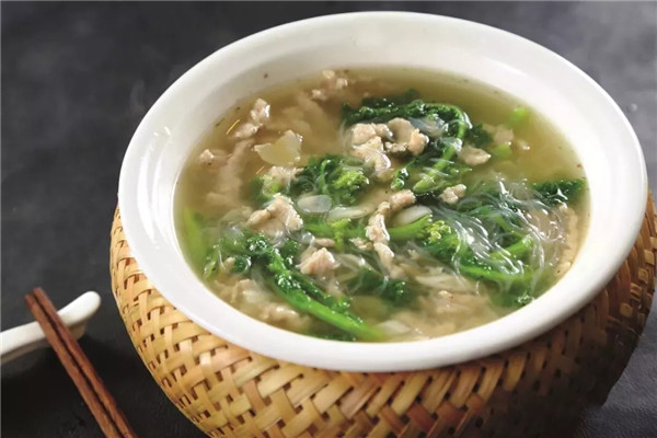 【家常菜】開胃苔菜滑肉片