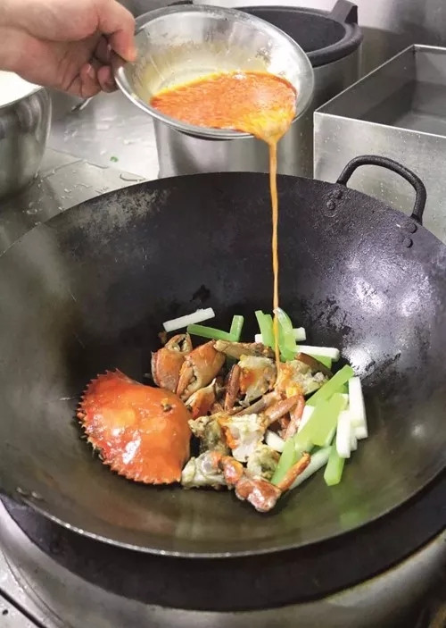 【創(chuàng)新菜】小辣味奶油蟹