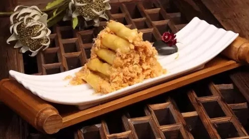 【創(chuàng)新菜】肉松酥茄條