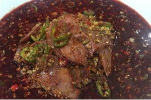 糖醋水片牛肉