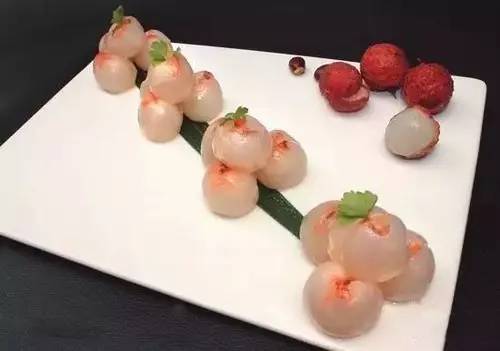 【涼菜】荔枝芥辣三文魚