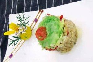 碧綠杏仁鮑菇絲