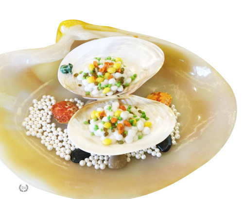 【意境菜】蟹黃珍珠魚元