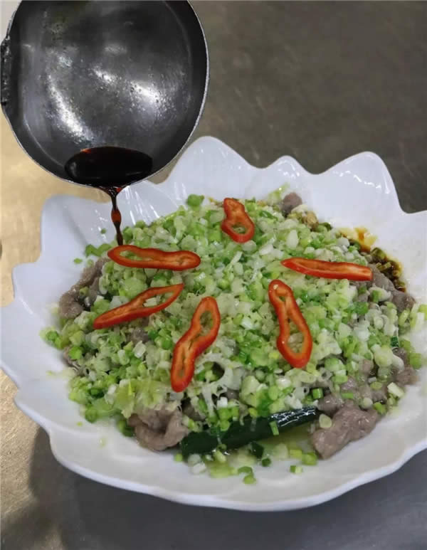 【粵菜】蔥油牛肉