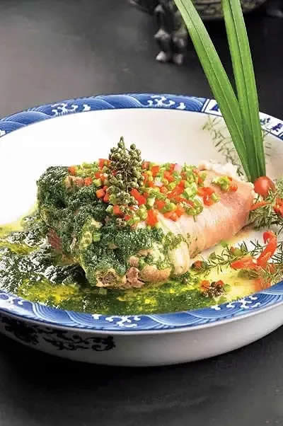 【創(chuàng)新菜】山藥蔥椒肘子