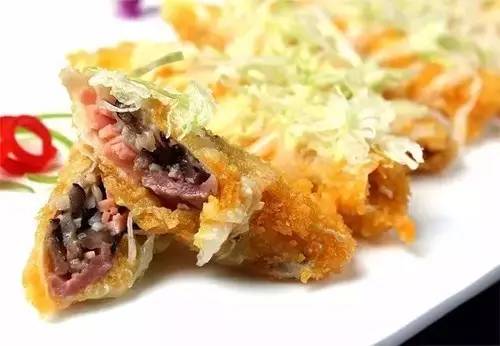 【粵菜】沙律牛肉卷