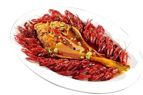 【創新菜】龍蝦燒黃魚王