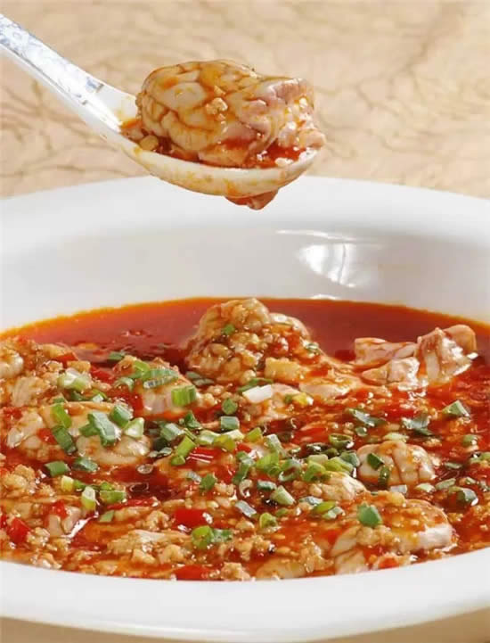 【熱賣菜】酸辣腦花