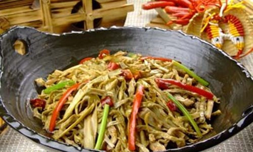【熱賣菜】干鍋木炭烤筍