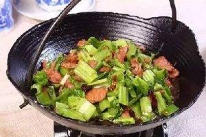鐵鍋芥菜牛肉