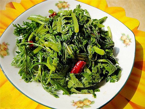 【茼蒿】宮廷佳肴——皇帝菜的做法和營養(yǎng)價值